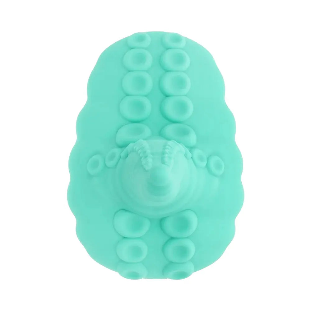 Evolved Tentacle Grinder Rechargeable Vibrating Grinding Silicone Teal  Grinders and Tribbing Toys