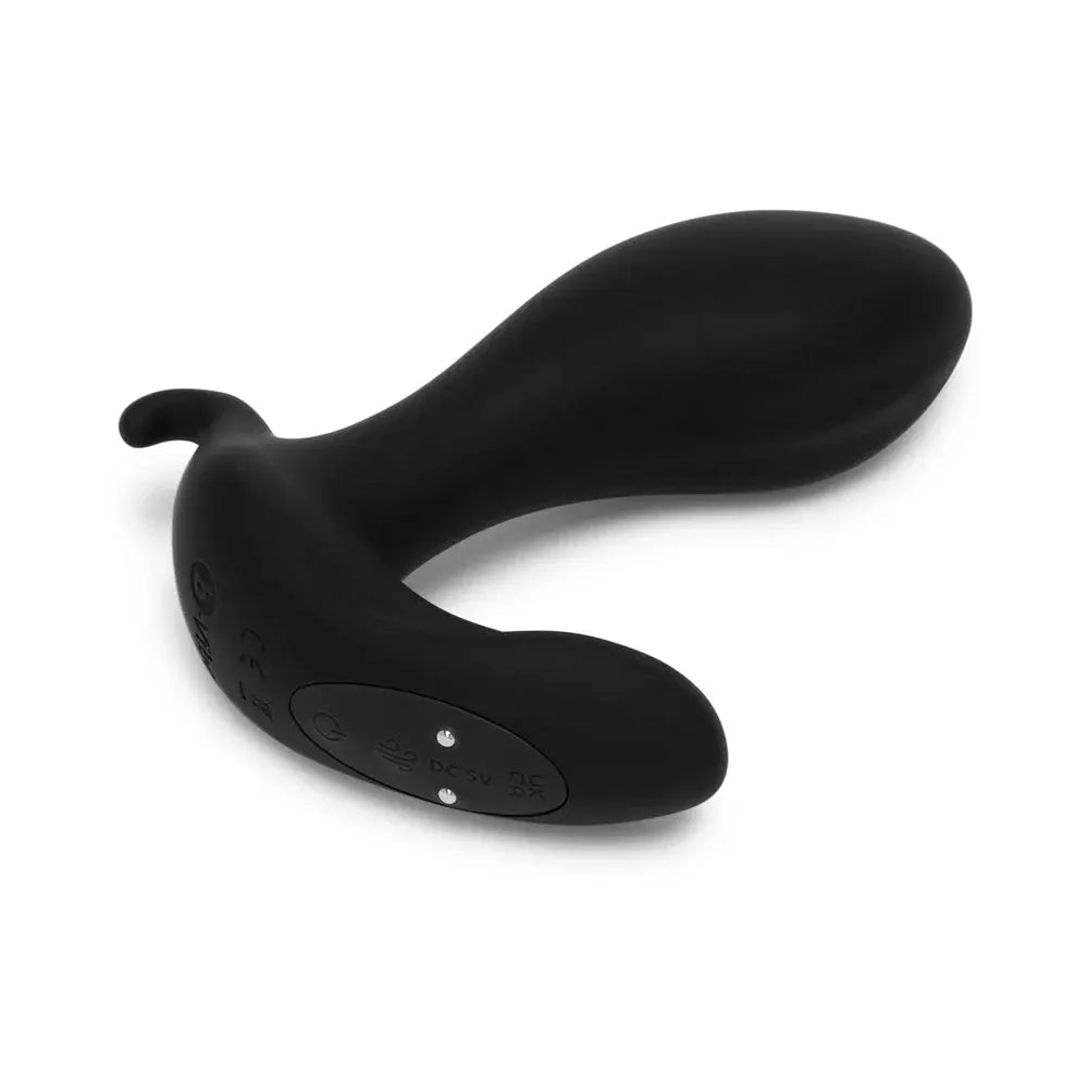 Expand Expanding and Vibrating Remote Control Anal Plug Black  Vibrating Anal Sex Toy
