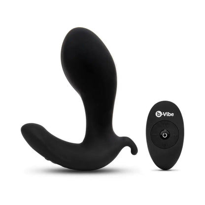 Expand Expanding and Vibrating Remote Control Anal Plug Black  Vibrating Anal Sex Toy