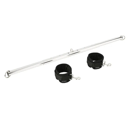 Expandable Spreader Bar & Cuffs Set BDSM Spreader Bar  Restraints and Cuffs