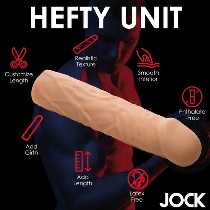 Extra Long 1.5 Inch Penis Extension - Light Cock Sleeve  Penis Extenders and Sleeves