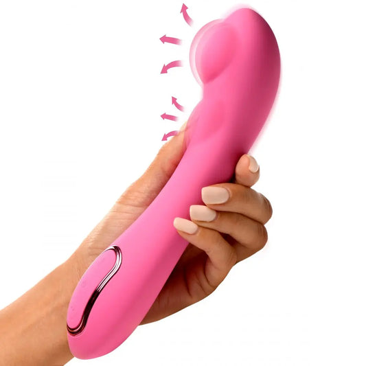 Extreme-G Inflating G-spot Silicone Vibrator  G-Spot Vibrator