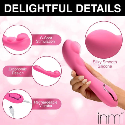 Extreme-G Inflating G-spot Silicone Vibrator  G-Spot Vibrator