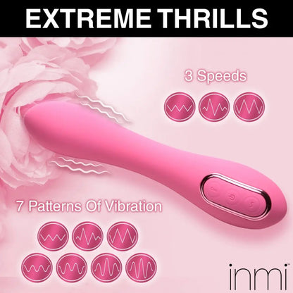 Extreme-G Inflating G-spot Silicone Vibrator  G-Spot Vibrator