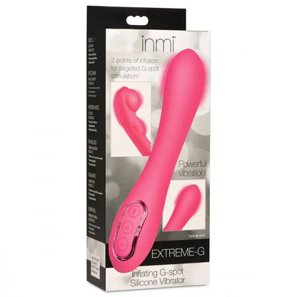 Extreme-G Inflating G-spot Silicone Vibrator  G-Spot Vibrator