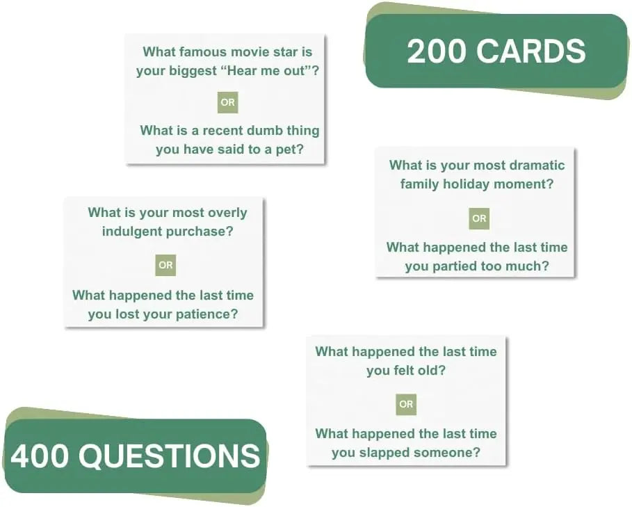 Extreme Personal Questions For Stoners Game - Adult Party Game  Games - Adult Party Games