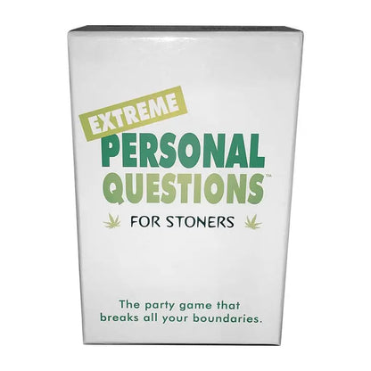 Extreme Personal Questions For Stoners Game  Games - Adult Party Games