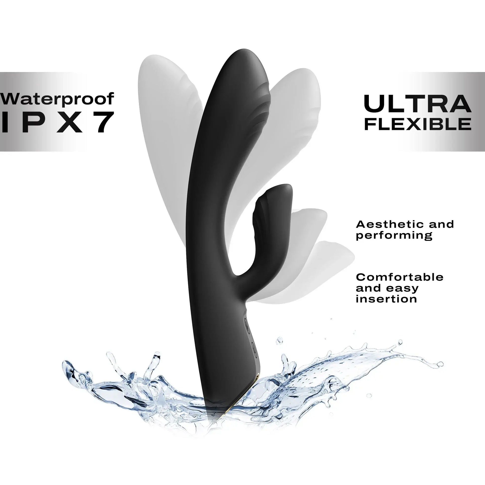 FLEXI RABBIT BLACK  Vibrators
