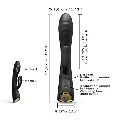 FLEXI RABBIT BLACK  Vibrators