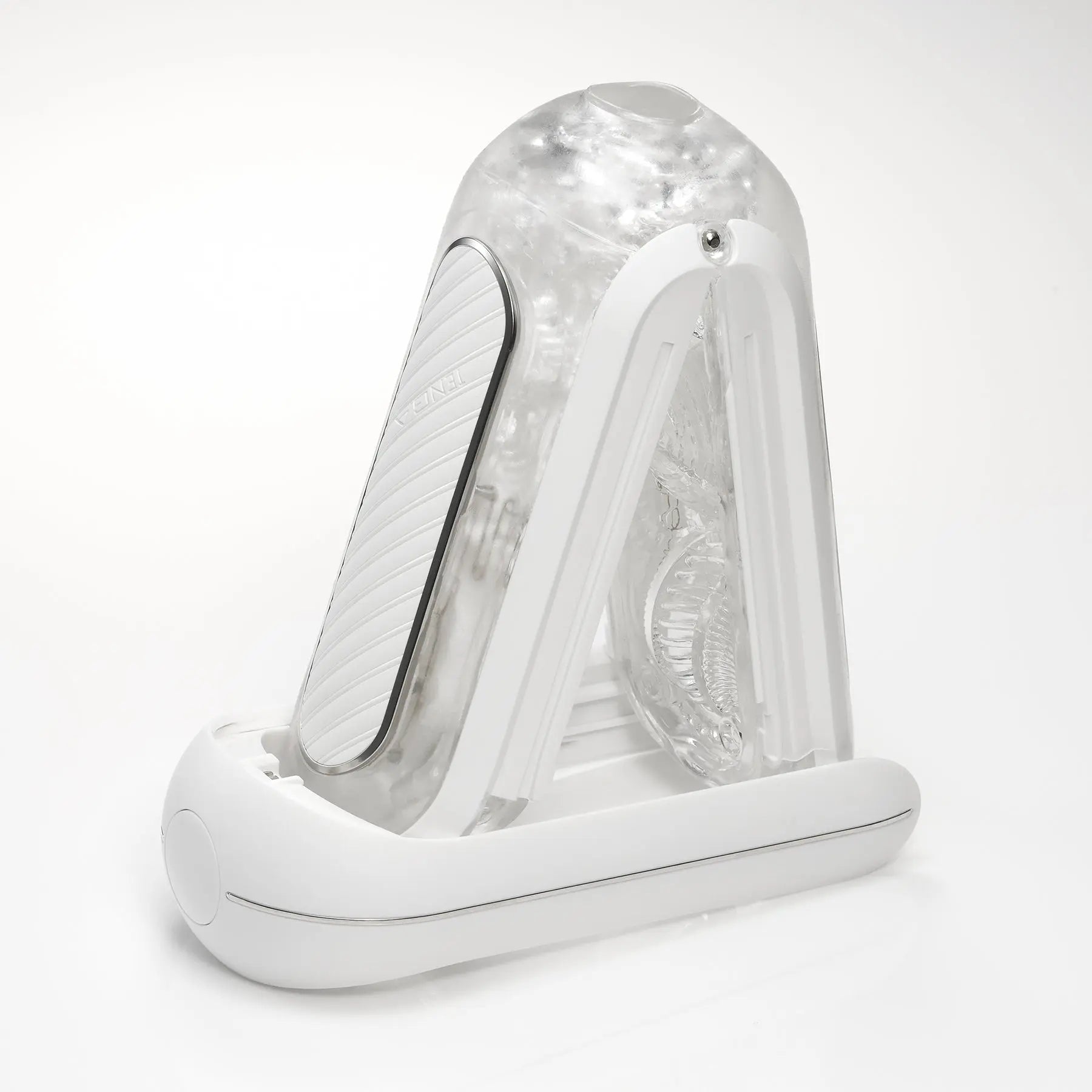 FLIP ZERO GRAVITY EV (ELECTRONIC VIBRATION) WHITE  Manual Stroker