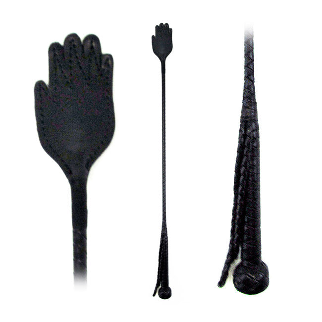 Riding Crop Hand Slap Leather 26in 