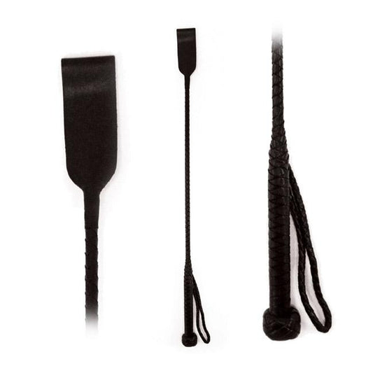 Riding Crop Hog Slapper Leather 26in 