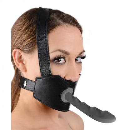 Face Fuk II Dildo Face Harness BDSM Face Mask Bondage Dildo Holder  Masks, Gags and Blindfolds