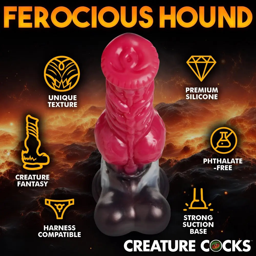 Fantasy Dildos Body Safe Creature Dildos Cujo Canine Dildo - Extra Large Silicone  Fantasy Dildos