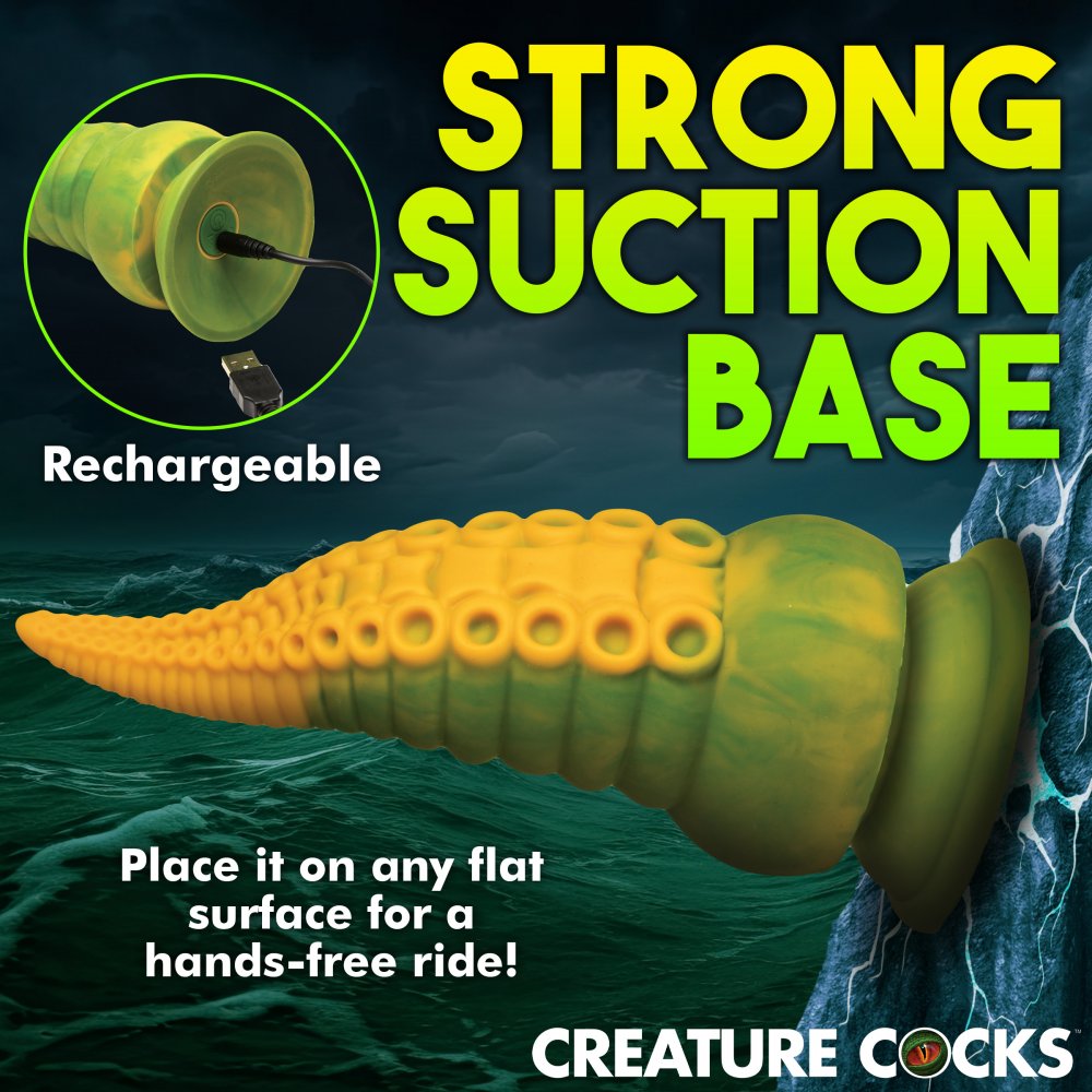 Fantasy Dildos Creature Dildos Monstropus 2.0 Vibrating Tentacle Dildo  Fantasy Dildos