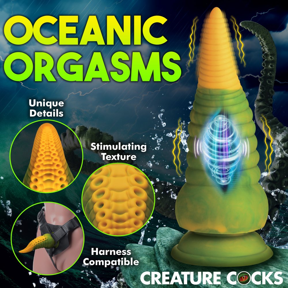 Fantasy Dildos Creature Dildos Monstropus 2.0 Vibrating Tentacle Dildo  Fantasy Dildos