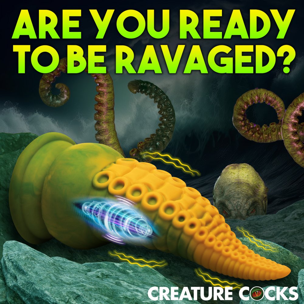 Fantasy Dildos Creature Dildos Monstropus 2.0 Vibrating Tentacle Dildo  Fantasy Dildos