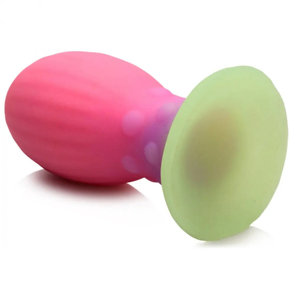 Fantasy Sex Toys Alien Egg Dildo Xeno Egg Glow in the Dark Silicone Egg - Large  Fantasy Dildos