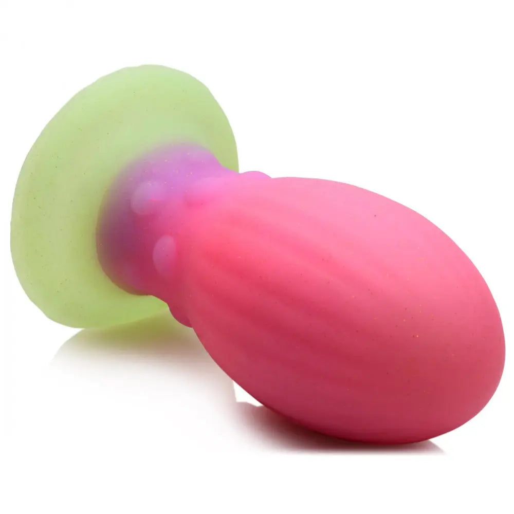 Fantasy Sex Toys Alien Egg Dildo Xeno Egg Glow in the Dark Silicone Egg - Large  Fantasy Dildos