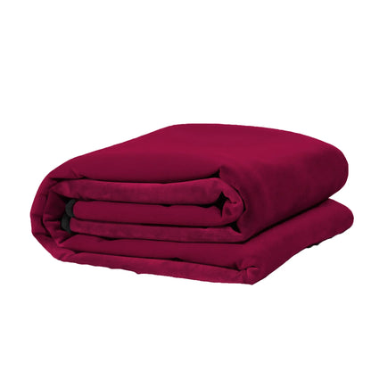 Fascinator Lush Throw  Merlot Microvelvet - King Size  BDSM