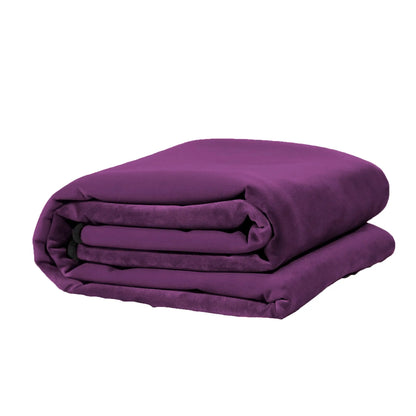 Fascinator Lush Throw  Purple Microvelvet - King Size  BDSM
