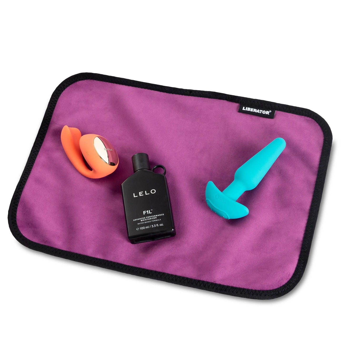 Fascinator Toy Pad - Moisture-proof Toy Pad, Microvelvet - Aubergine  Other