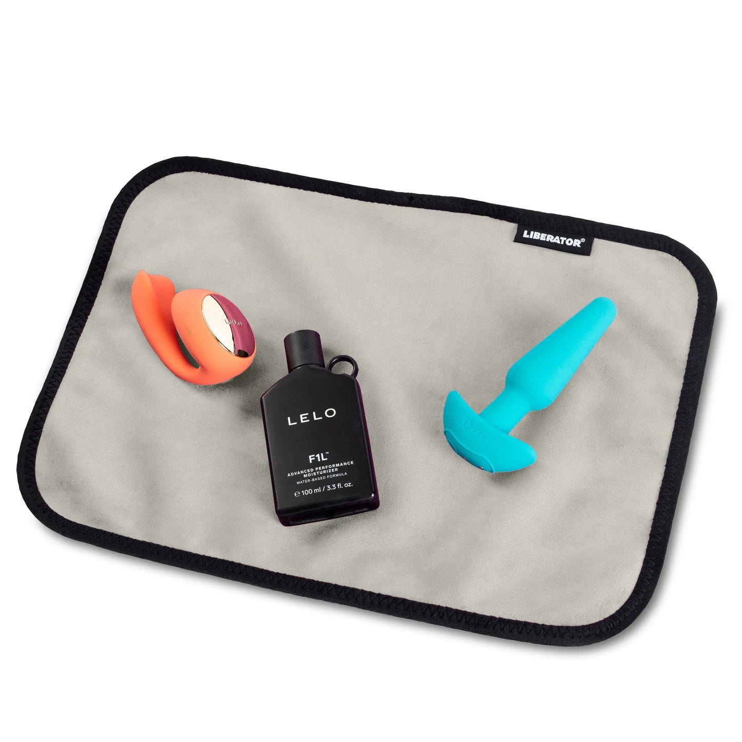 Fascinator Toy Pad - Moisture-proof Toy Pad, Microvelvet - Grey  Other