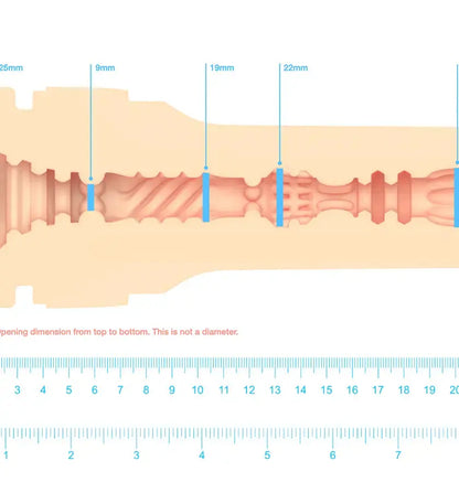 Feel Leigh Raven Stroker Manual Stroker Male Masturbator - Leigh Raven  Manual Stroker