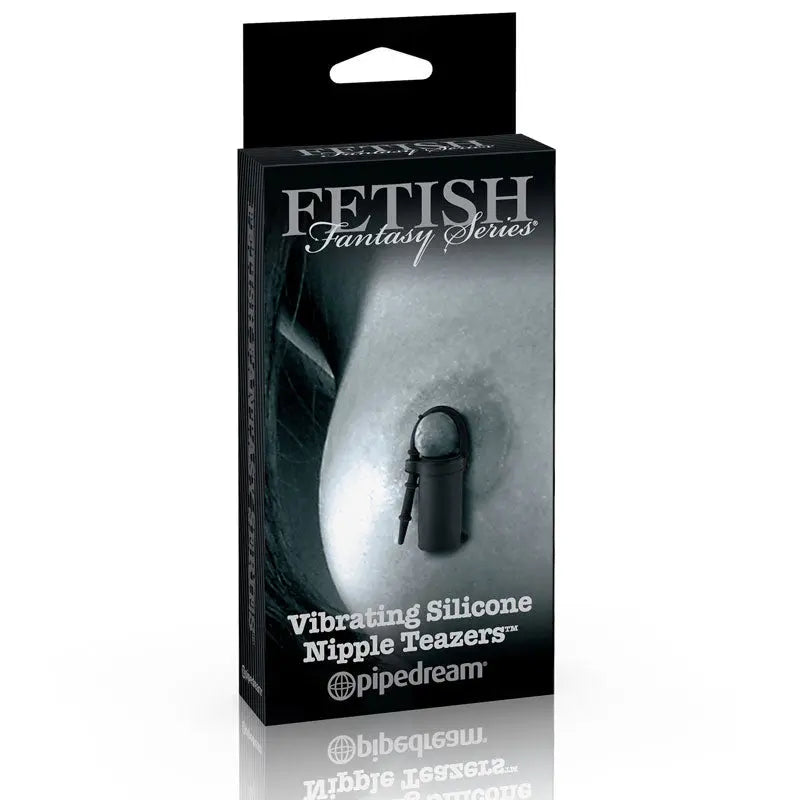 Fetish Fantasy Series Limited Edition Vibrating Silicone Nipple Teazers Black  Fetish - Nipple Clips Clamps & Suckers