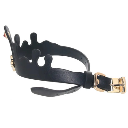 Fetish & Fashion Elvira Collar Black BDSM Collar  Fetish - Cuffs & Restraints