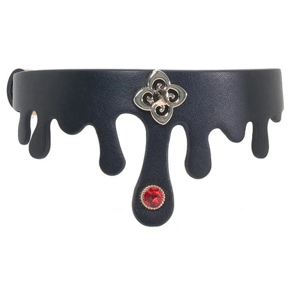 Fetish & Fashion Elvira Collar Black BDSM Collar  Fetish - Cuffs & Restraints