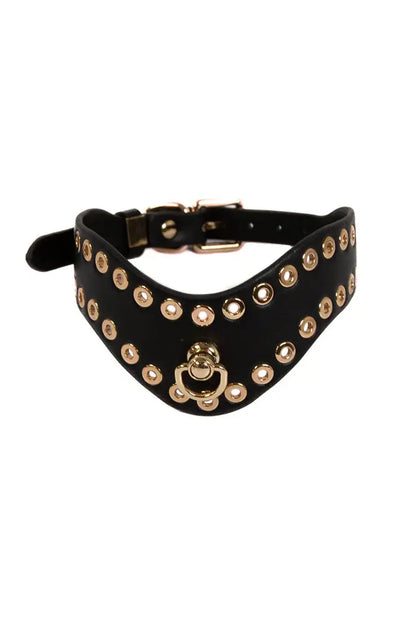 Fetish & Fashion Kali Collar Black BDSM Collar  Fetish - Cuffs & Restraints