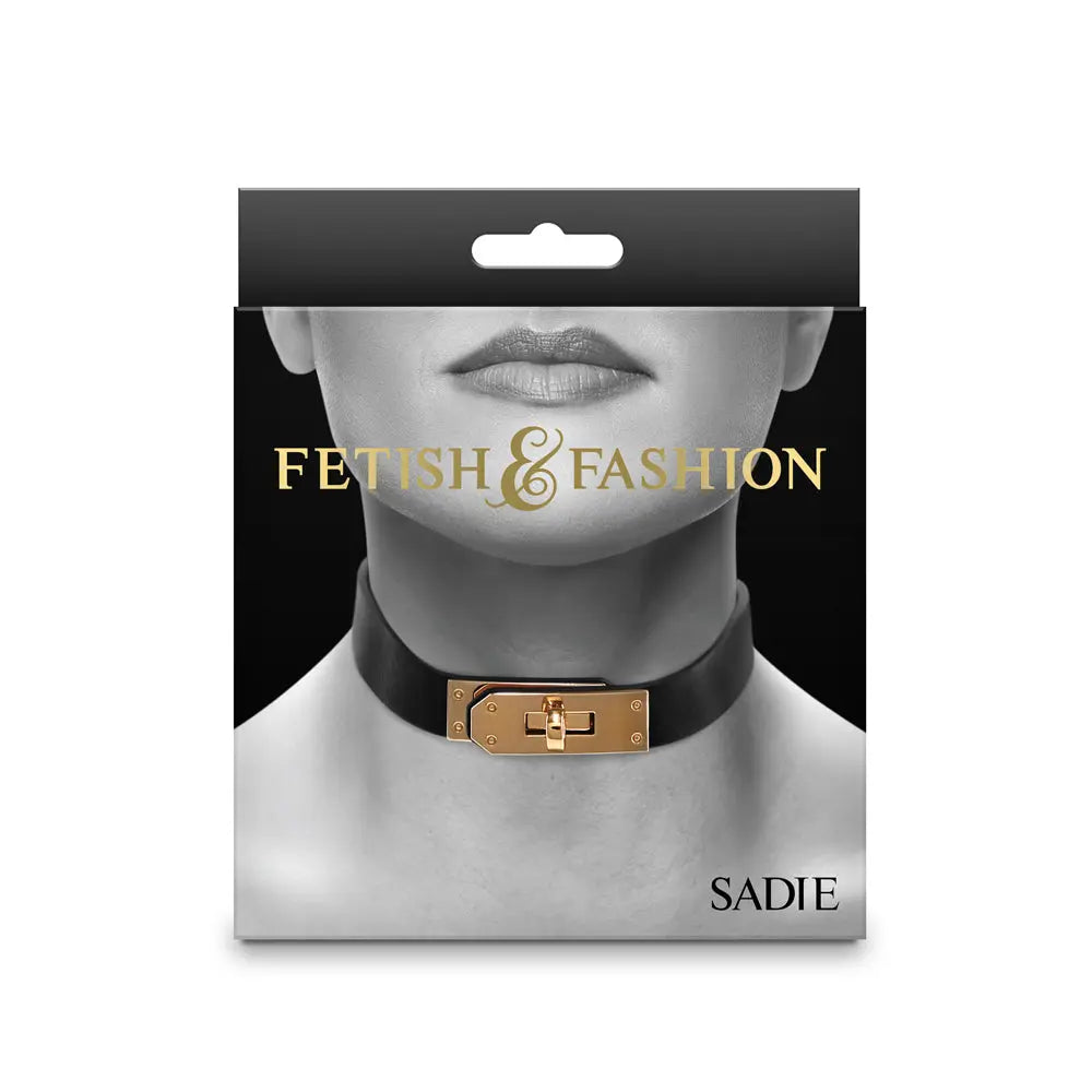Fetish & Fashion Sadie Collar Black  Fetish - Cuffs & Restraints