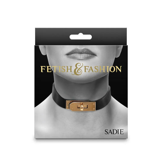Fetish & Fashion Sadie Collar Black  Fetish - Cuffs & Restraints
