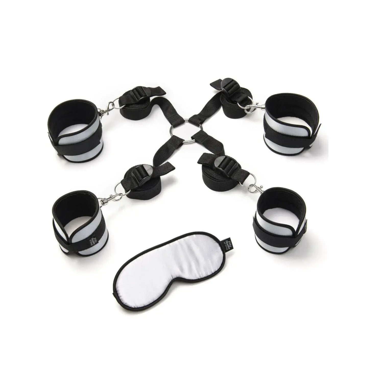 Fifty Shades of Grey Beginner Bondage Kit - Hard Limits 4-Piece Restraint Kit  Restraints and Cuffs