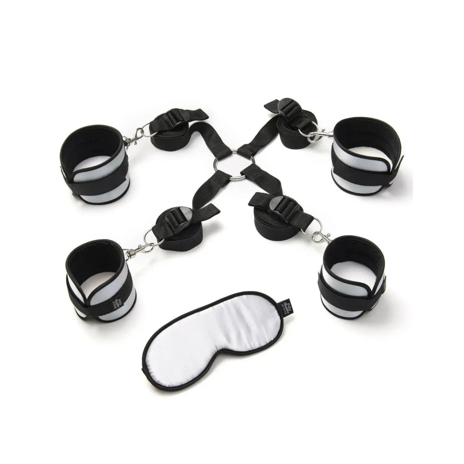 Fifty Shades of Grey Beginner Bondage Kit - Hard Limits 4-Piece Restraint Kit  Restraints and Cuffs