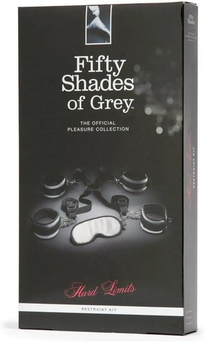 Fifty Shades of Grey Beginner Bondage Kit - Hard Limits 4-Piece Restraint Kit  Restraints and Cuffs