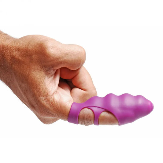 Finger Bang-her Vibe - Purple Finger Vibrator  Vibrating Toys