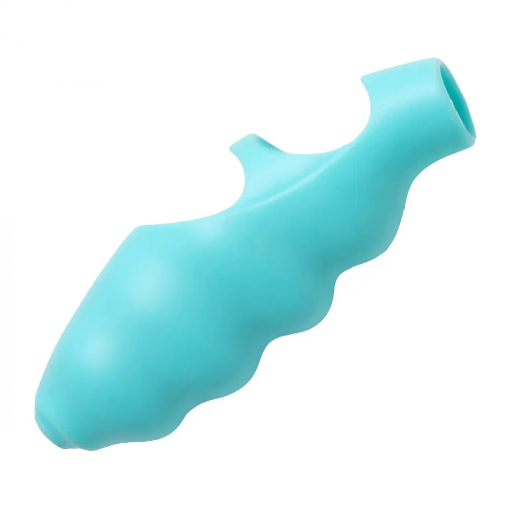 Finger Bang-her Vibe - Teal  Vibrating Toys