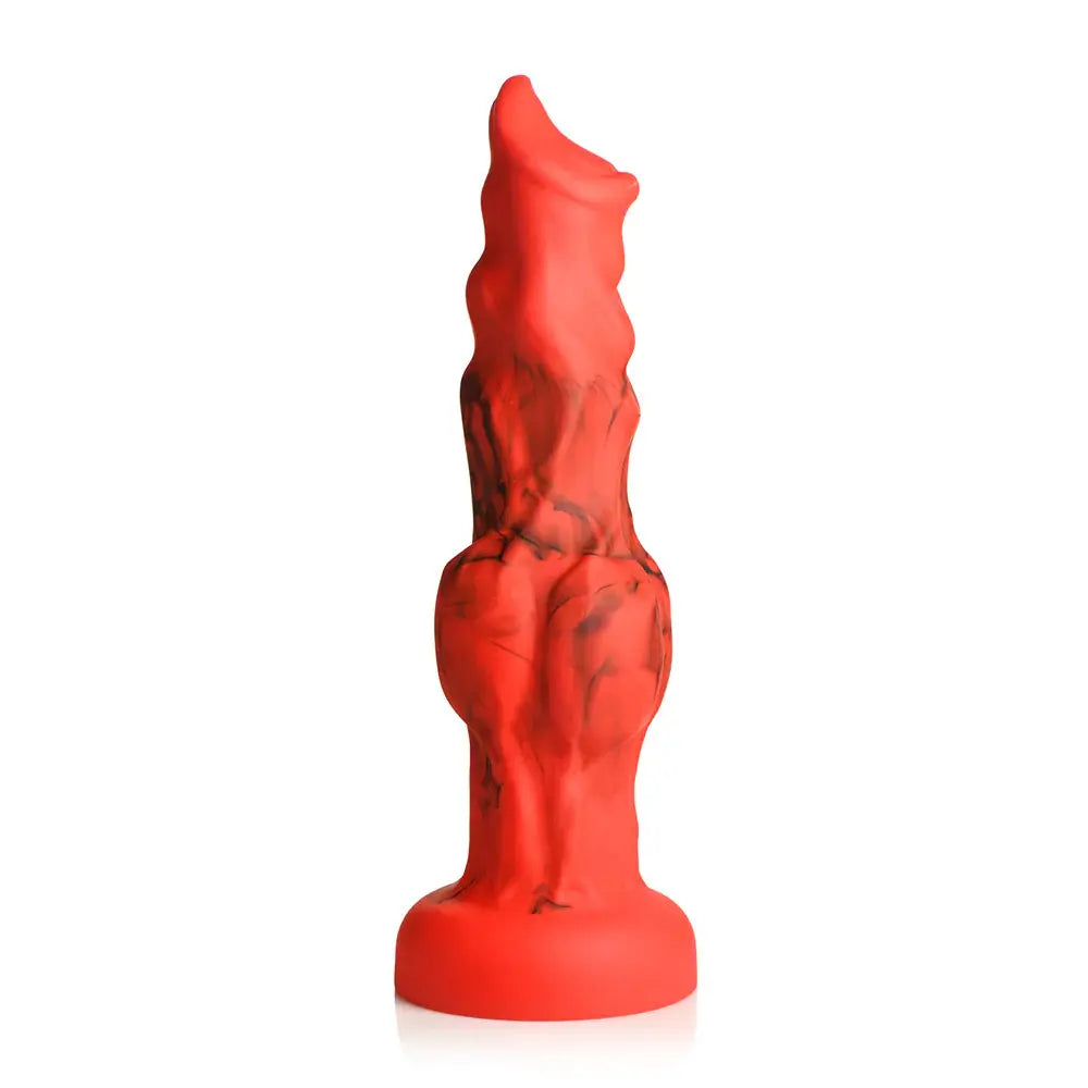Fire Hound Silicone Dildo - Large  Fantasy Dildos