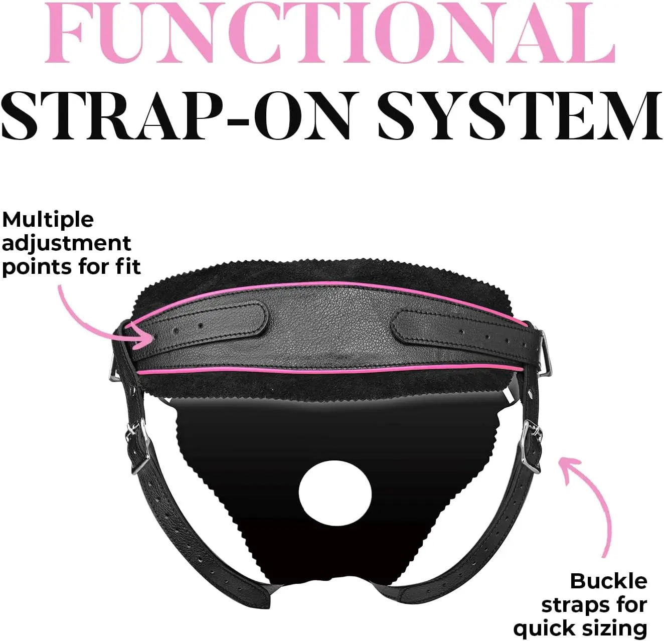 Flamingo Low Rise Strap-On Harness Classic Strap-on Harness  Strap-Ons and Harnesses
