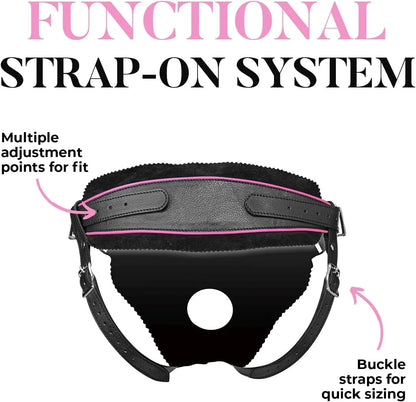 Flamingo Low Rise Strap-On Harness Classic Strap-on Harness  Strap-Ons and Harnesses