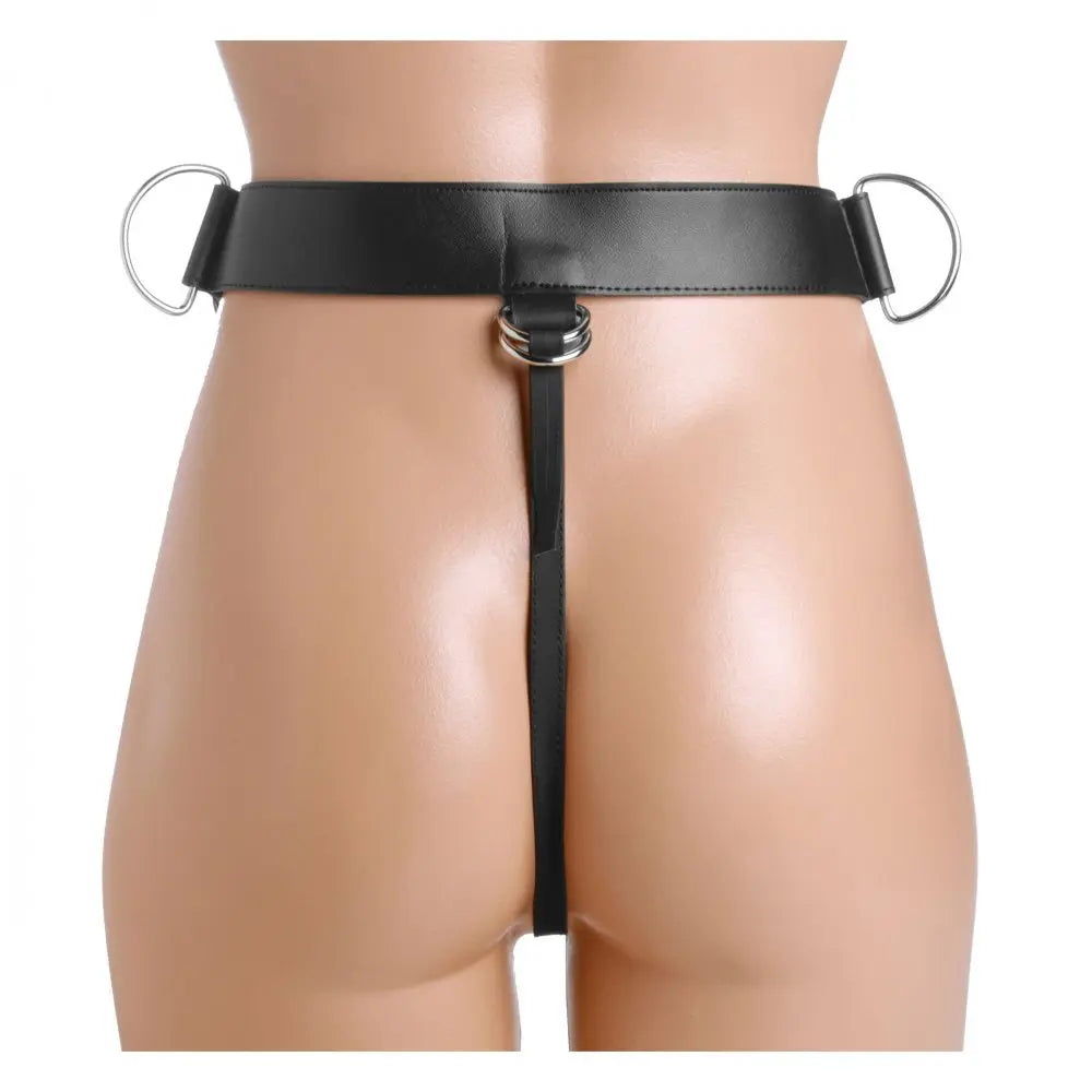 Flaunt Heavy Duty Strap-On Harness with Dildo Classic Strap-on Harness  Strap-Ons and Harnesses