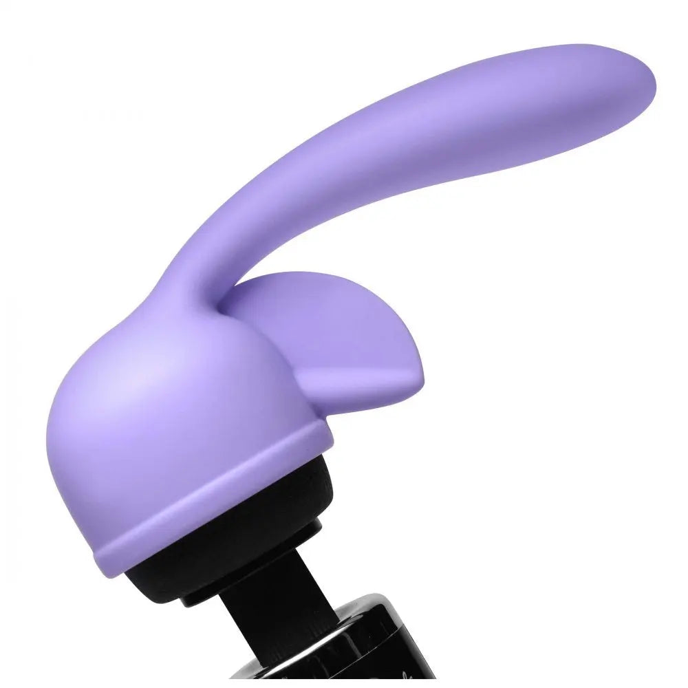 Fluttering Kiss Rabbit Wand Head Dual Stimulation Wand Attachment Silicone  Wand Attachment