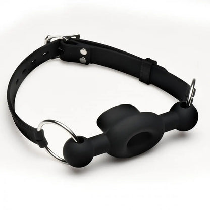 Forced Silicone Feeding Gag  Ring Gag