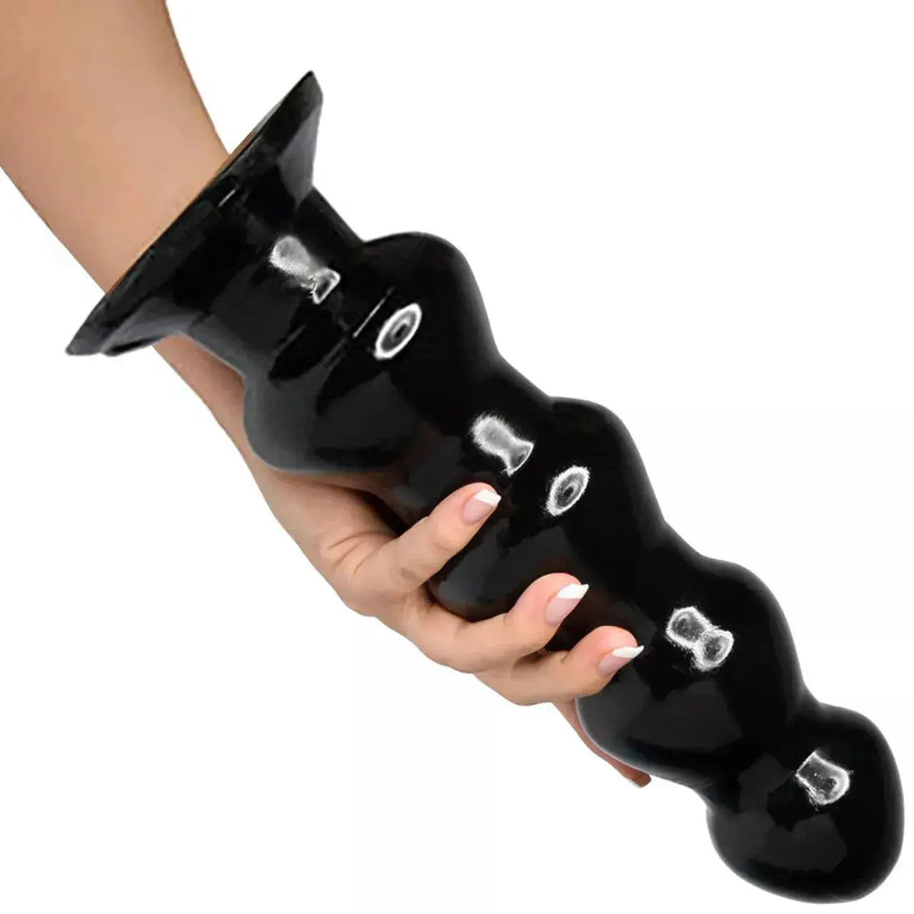 Four Stage Rocket Huge Dildo with Knots and Suction Cup  Huge Dildos