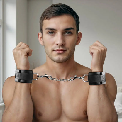 Frisky Handle Me Wrist Cuffs Bondage Cuffs Subdom  Restraints and Cuffs