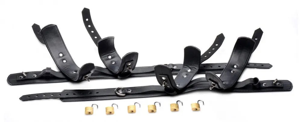 Frog-Tie Restraint Set Bondage Thigh Cuffs BDSM Restraints  Restraints and Cuffs