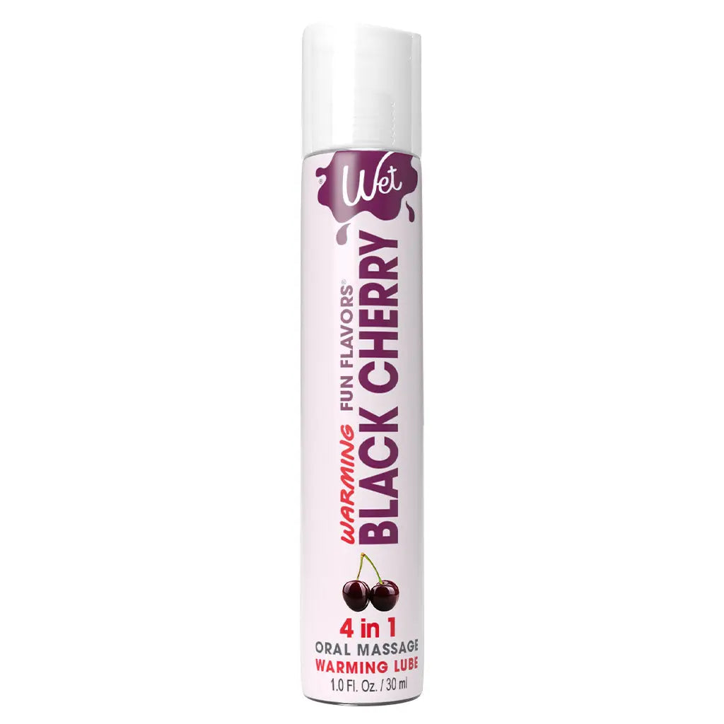 Fun Flavours Black Cherry 1 Fl. Oz. / 30 ml  Lubes, Lotions and Accessories