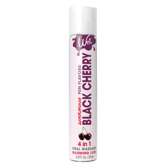 Fun Flavours Black Cherry 1 Fl. Oz. / 30 ml  Lubes, Lotions and Accessories